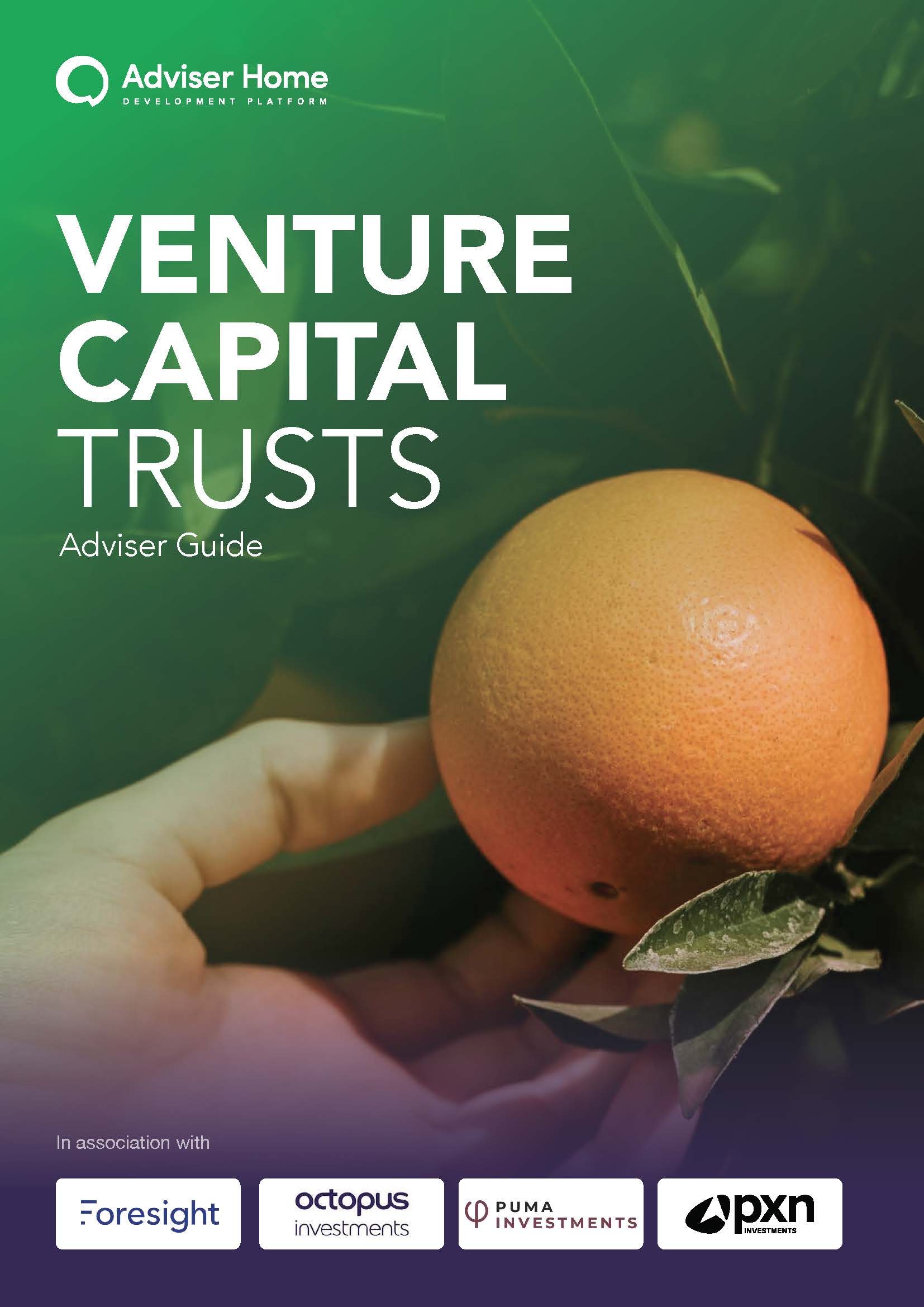 Venture Capital Trusts Adviser Guide 2025 Cover